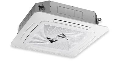 Unidad de aire acondicionado cassette CoolSmart de 8 vías