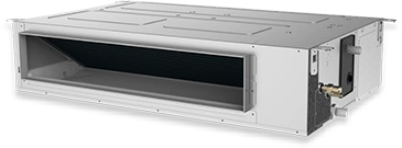 Unidad de aire acondicionado por conductos CoolSmart de perfil compacto